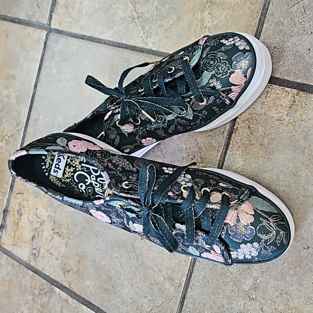 Limited edition Rifle Paper Co Keds
